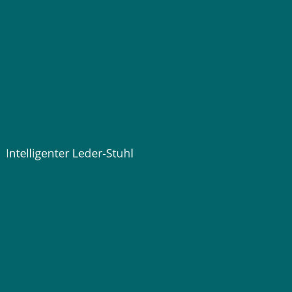 Intelligenter Leder-Stuhl