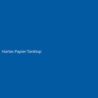Hartes Papier-Tanktop