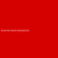 Enormer Samt-Handschuh