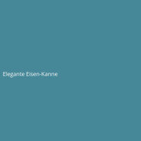 Elegante Eisen-Kanne