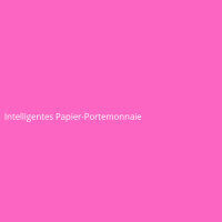 Intelligentes Papier-Portemonnaie