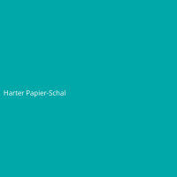 Harter Papier-Schal