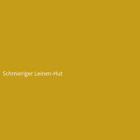 Schmieriger Leinen-Hut