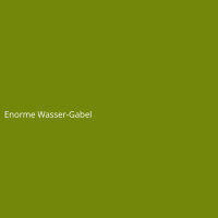 Enorme Wasser-Gabel