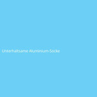 Unterhaltsame Aluminium-Socke