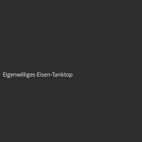 Eigenwilliges Eisen-Tanktop