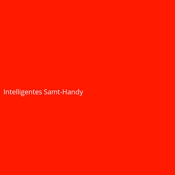 Intelligentes Samt-Handy
